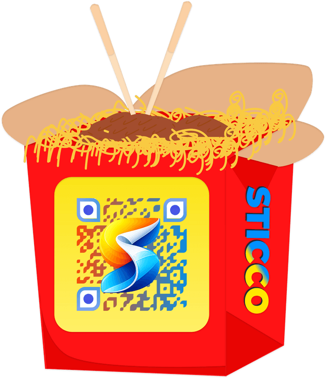 Boîte STICCO avec QR code